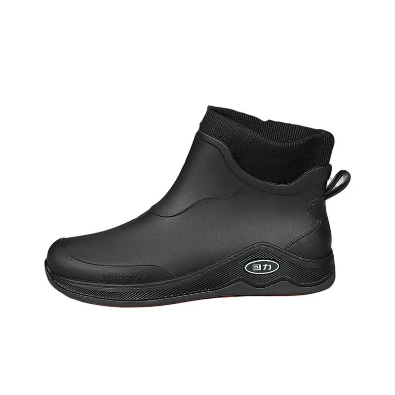 Warrior Warm Water-Resistant Slip-Resistant Rain Boots Men's-2