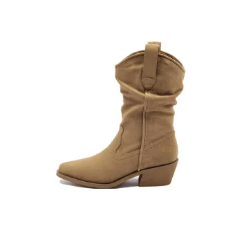AGSDON Ankle Boots Women's Khaki