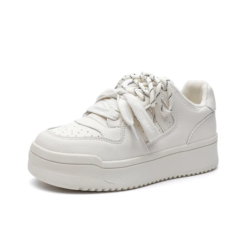 ABIDJAN Height Increasing Abrasion Resistant Low Top Skateboard Shoes Women's-16