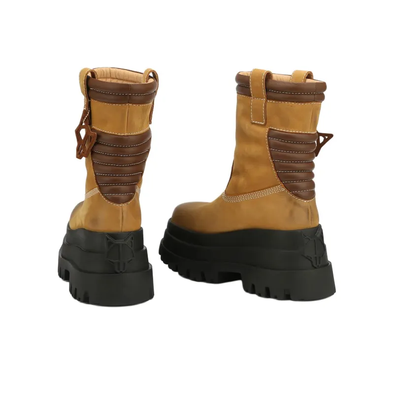 Naked Wolfe Sandstorm Ankle Boots 9cm Women's Brown-2