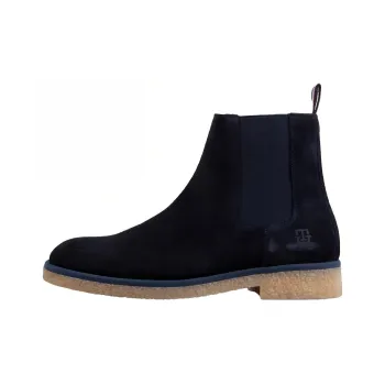 Tommy Hilfiger Short Chelsea Boots Men's Dark Blue
