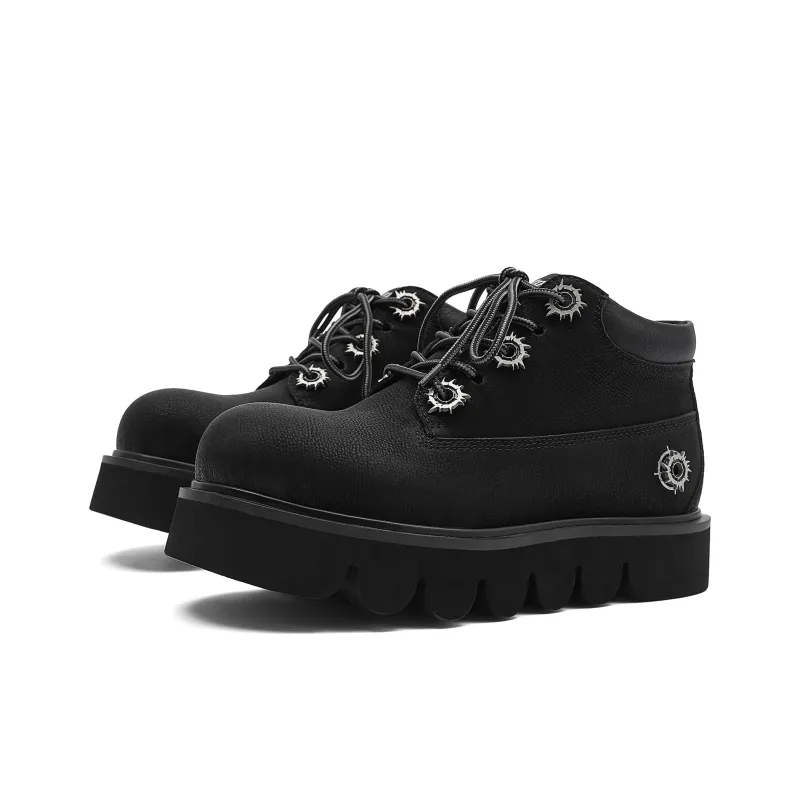 MR.PESIN Martin Boots Unisex Black-7