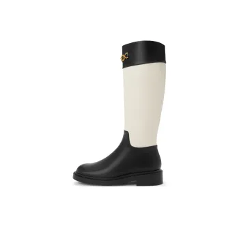 CHARLES&KEITH Knight Knee High Boots 3.4cm Women's