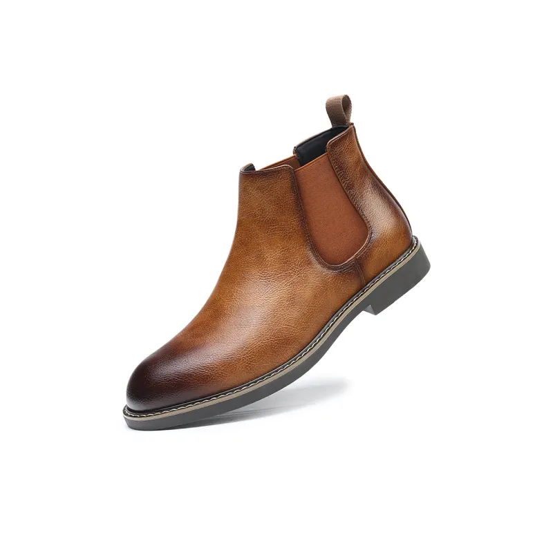 MODENGPAN Short Chelsea Boots 2.5cm Men's-11