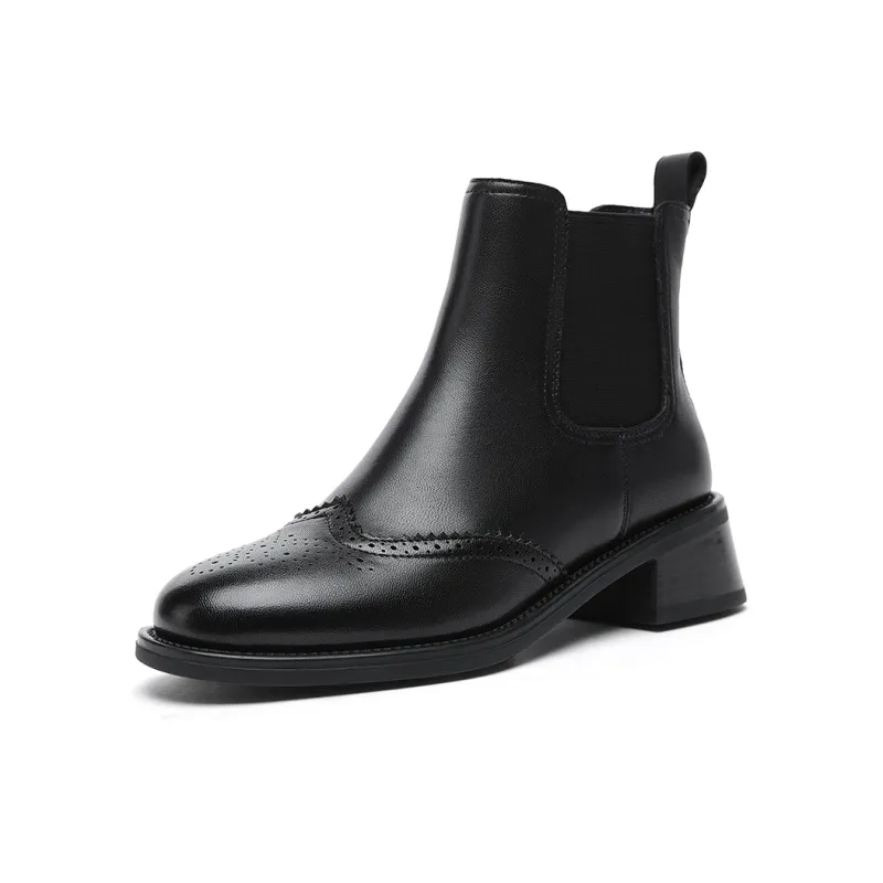 GOLDLION Short Chelsea Boots Women's-1