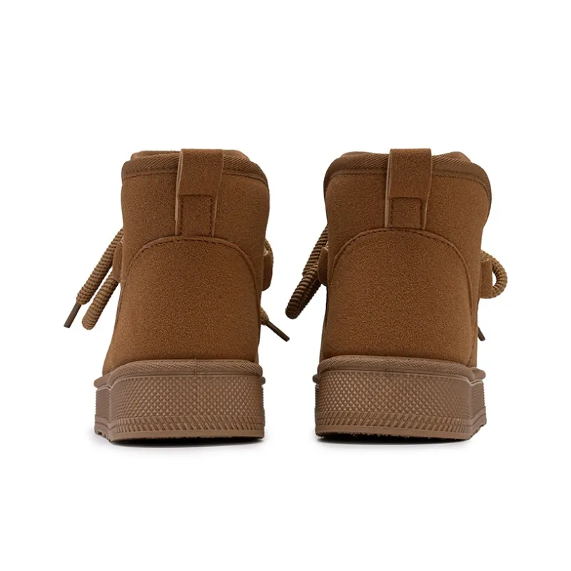 CVOJOO Warm And Wear Resistant Short Snow Boots Women's-2
