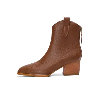 VEDULLAR Ankle Boots 6.2cm Women's Brown