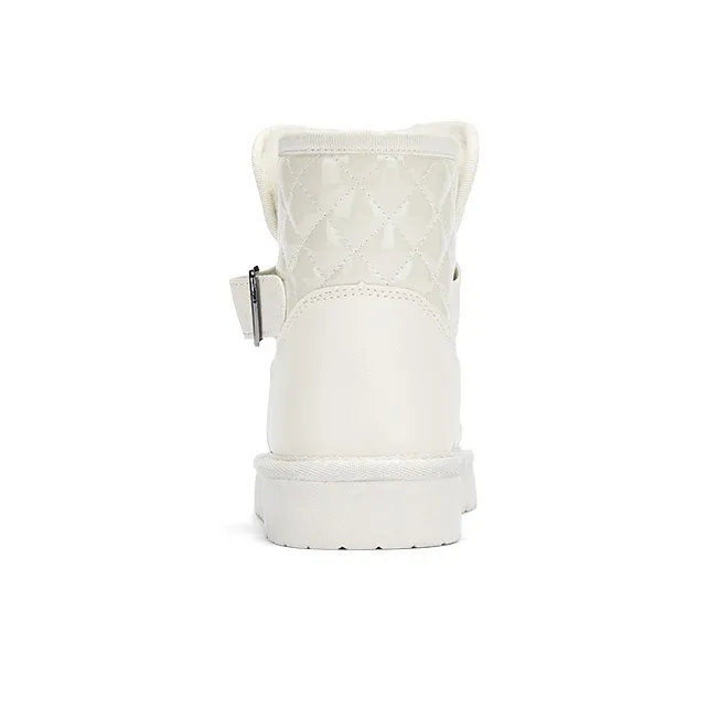 Warrior Warm Height Increasing Short Mid-Calf Snow Boots Women's-8