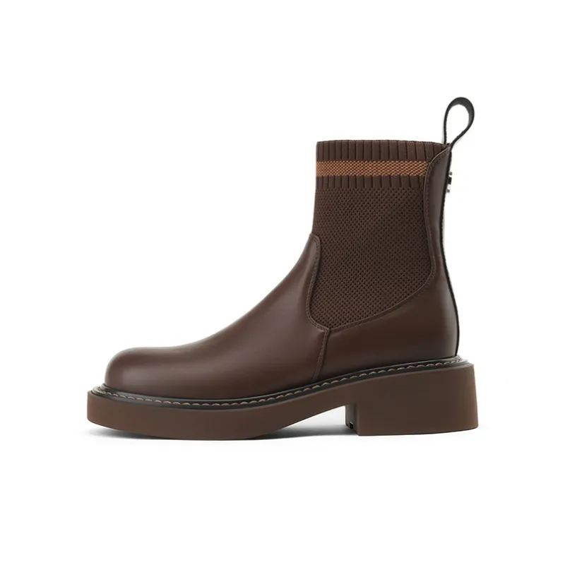 DAPHNE Short Chelsea Boots 4.5cm Women's-5