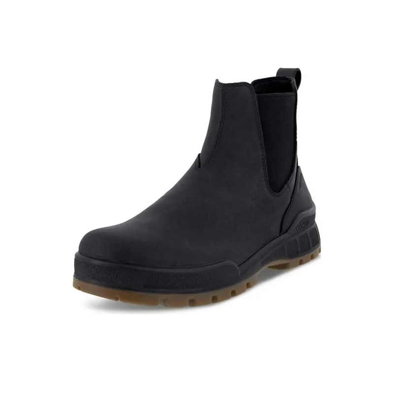 Ecco Short Chelsea Boots Men's Black-0