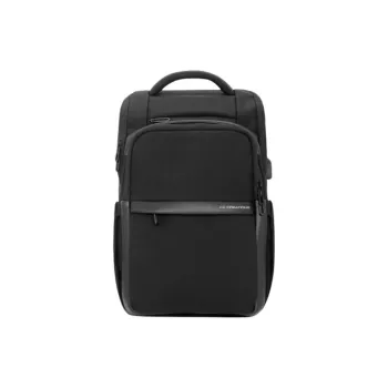 FX CREATIONS Polyester Backpack Medium Size Men's Black