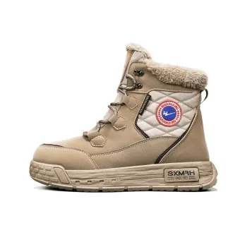 Binary Warm Wear Resistant Height Increasing Short Martin Boot Men's Khaki