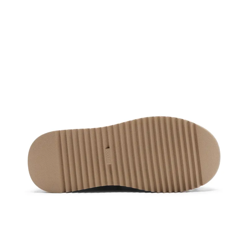 C°BANNER Short Snow Boots Women's Beige Gray-9
