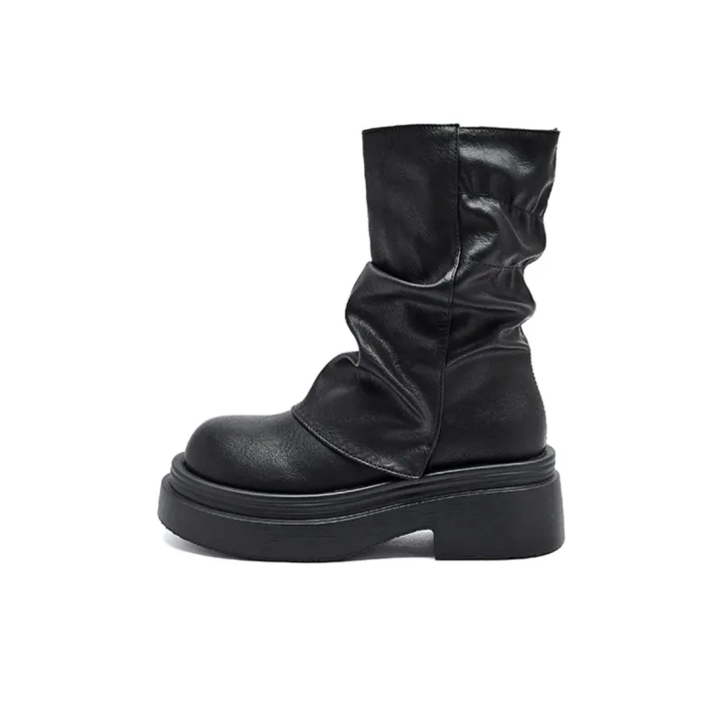 AGSDON Ankle Boots Women's Brown-6