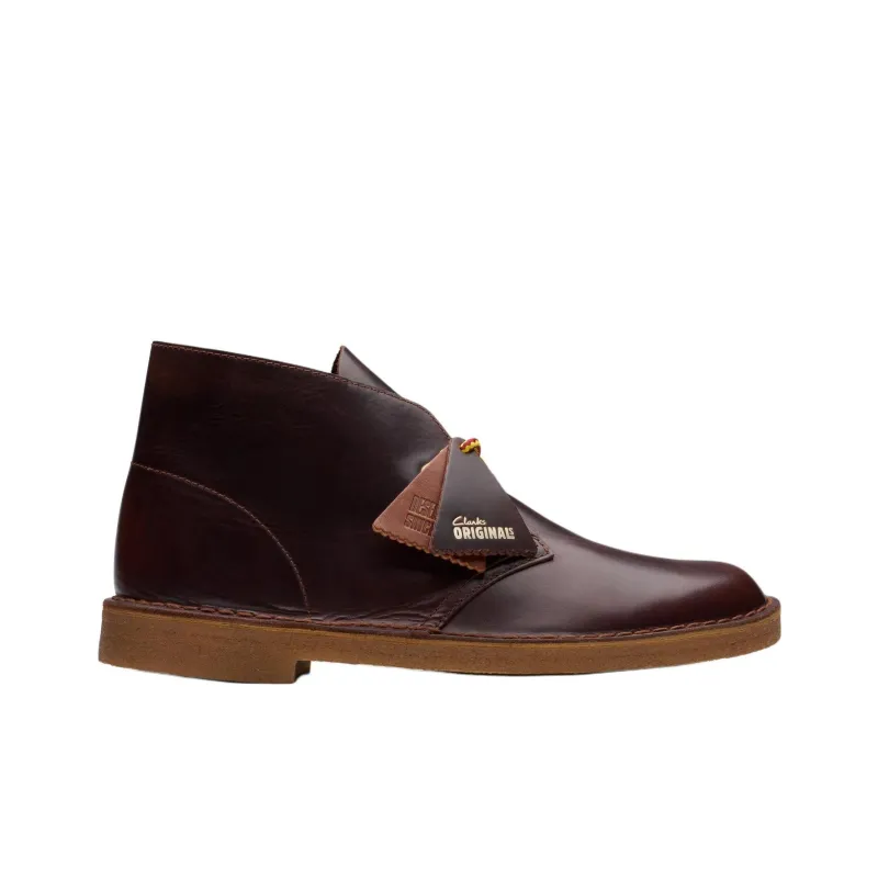 Clarks Ankle Boots Men's Red Brown-1