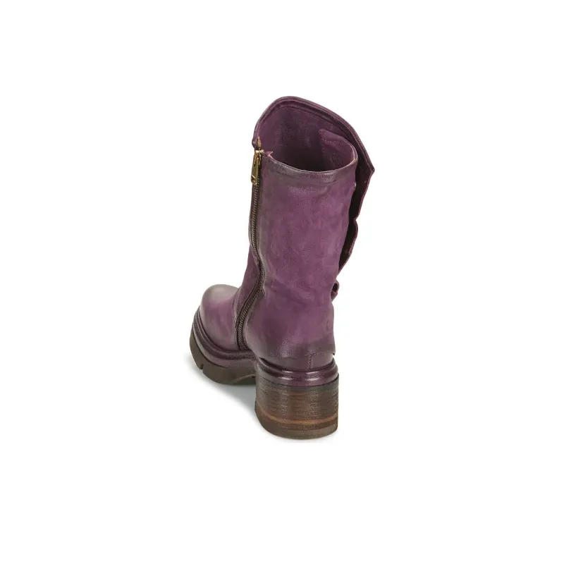 AirStep AS98 Ankle Boots 6.0cm Women's Purple-4