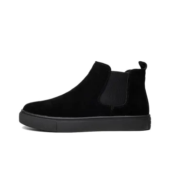 YEDANI Crew Chelsea Boots Men's Black