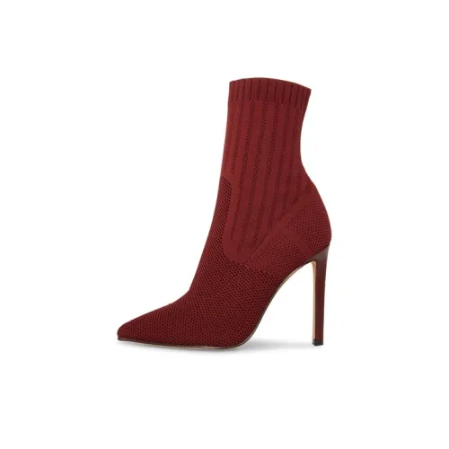 constituci MADDEN Ankle Boots 10.6cm Women's Burgundy