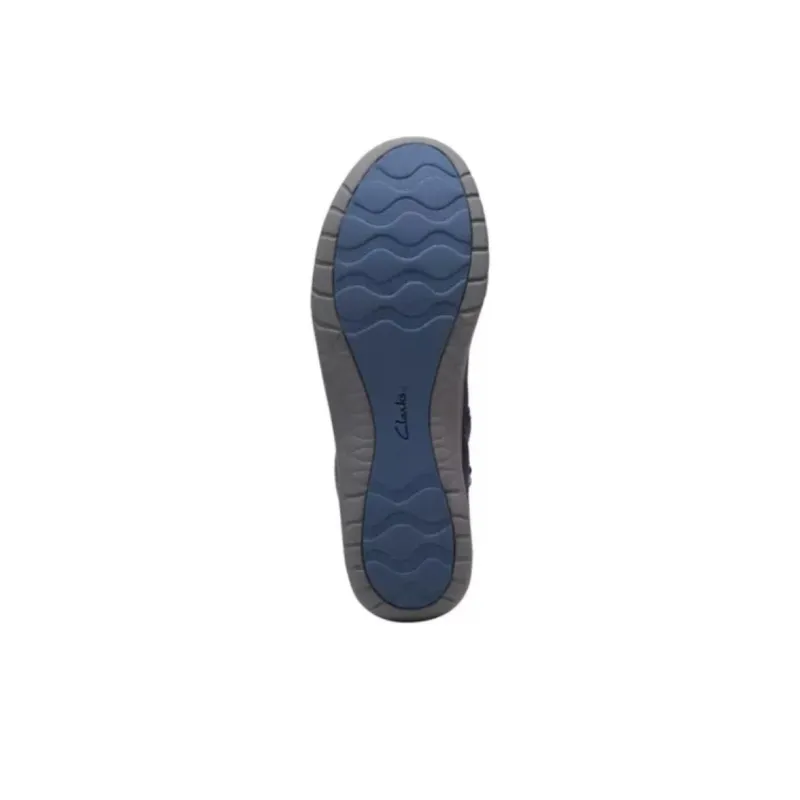 Clarks Adella Bend Ankle Boots Women's Marine Blue-7