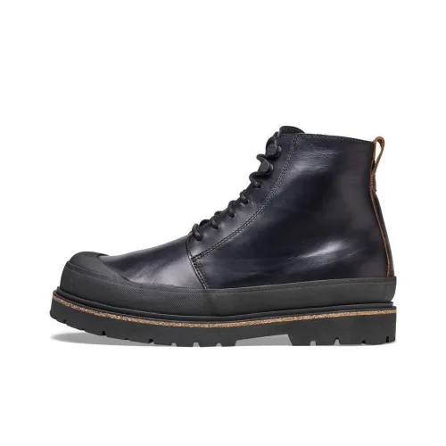 Birkenstock Prescott Men Waxy Leather 'Black'