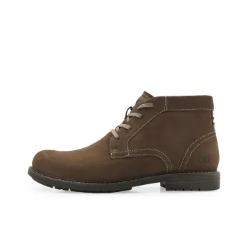 CAT Carter Thermal Waterproof Abrasion Resistant Cushioning Short Mid Calf Outdoor Boots Men's Tan