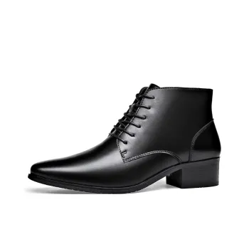Romon Ankle Boots 5cm Men's Black