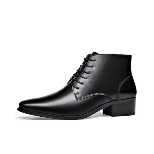 Romon Ankle Boots 5cm Men's Black