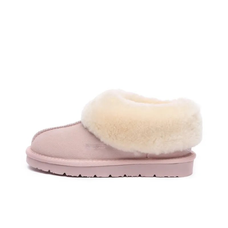 EVERAU Ankle Boots Unisex Chestnut/Gray/Pink-10