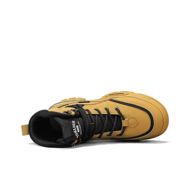Tonlion Short Martin Boot Men's Earth Yellow-2