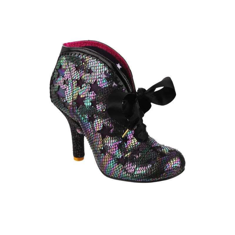 IRREGULAR CHOICE Sirius Ankle Boots 9.5cm Women's Black-2