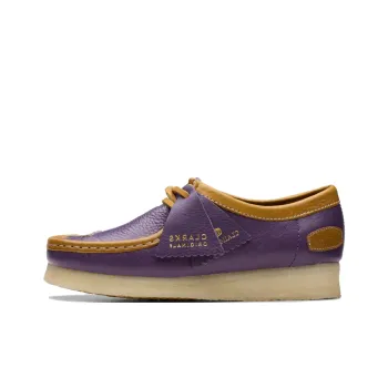 Clarks Originals Wallabee Purple Combination