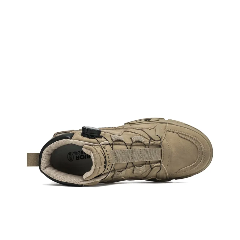 Warrior Ankle Length Martin Boot Men's Khaki-3