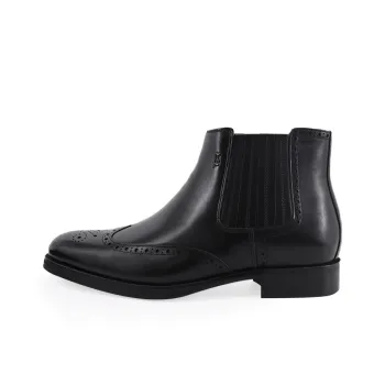 TRANOI Crew Chelsea Boots Men's Black