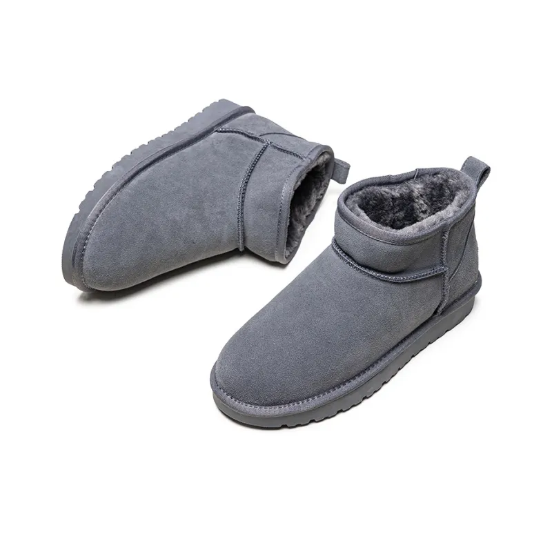 WEISHIBANGWEI Warm And Wear Resistant Crew Snow Boots Men's-2