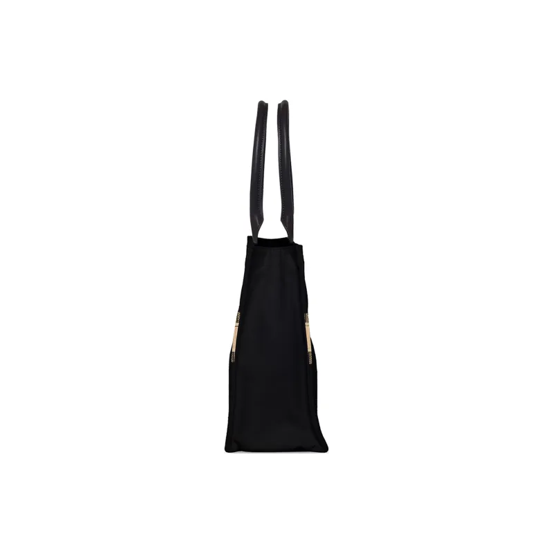 STEVE MADDEN Fabric Tote Bag Shopping Bag Handbag Women's Black-3