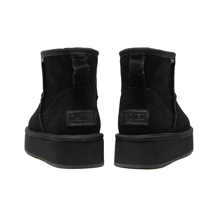 CAMEL Snow Boots Women's Black/Chestnut-4