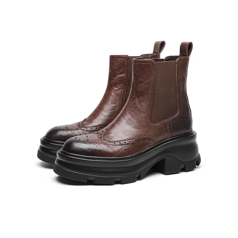 CHERYKALLY 13.5cm Chelsea Boots 7cm Women's-5