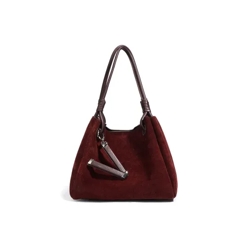 COURONNE Anti velvet Cowhide Shoulder Bag Regular Women's Multicolor