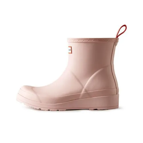 HUNTER Breathable, Waterproof, And Abrasion Resistant Rain Boots Women's Cherry Blossom Pink