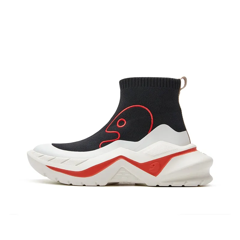 U.IN Painted Travel Shoes-Clarks 4-Color Collection Ankle Boots Unisex-14