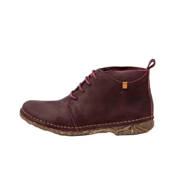 El Naturalista ANGKOR Ankle Boots 2cm Women's Burgundy