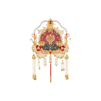 Dance Embroidery Cotton Linen Blend Fan