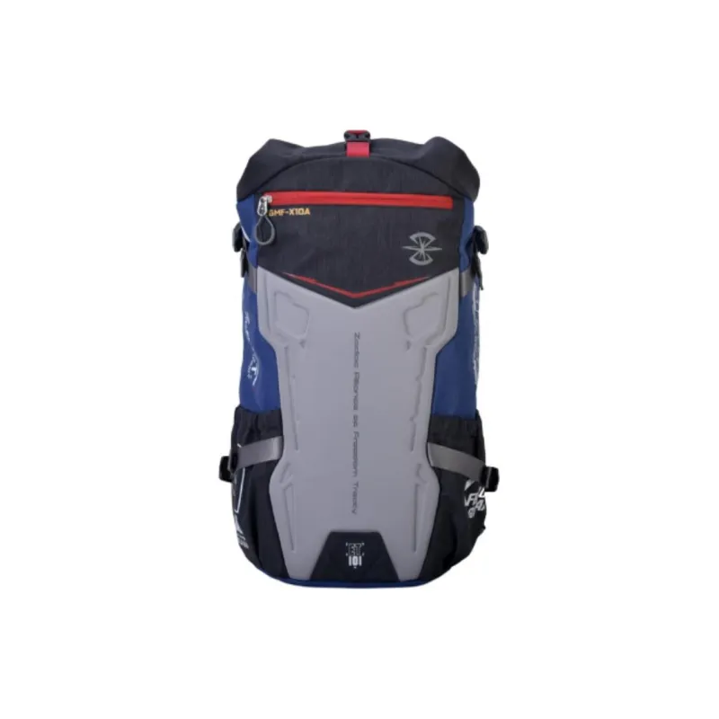 FX CREATIONS X Mobile Suit Gundam SEED Collaboration Nylon Backpack Regular Unisex Blue & Gray-0