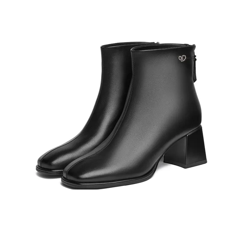 JOSINY Ankle Boots Women's Black/Ecru-2