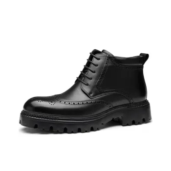 SAINT ANGELO Short Martin Boot Men's Black