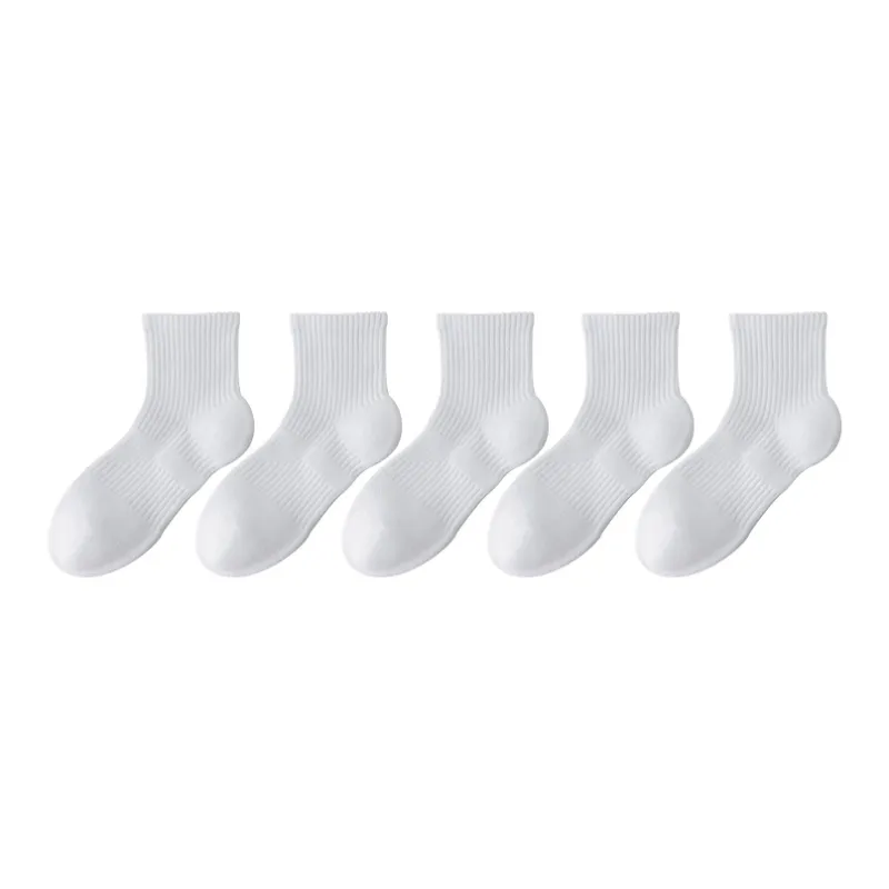 YINSHILIANGPIN Mid Calf Socks Women's 5 Pack-6