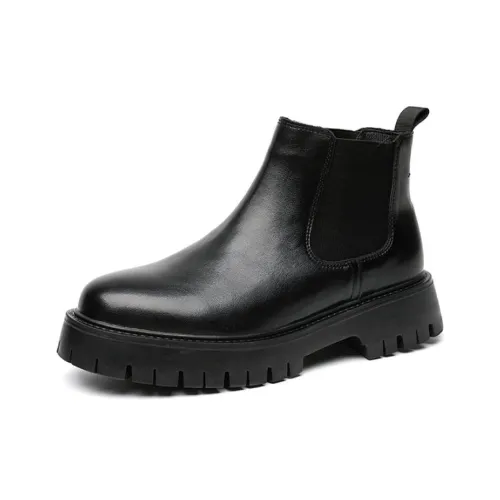 GIGIRYO Short Chelsea Boots 3.5cm Men's