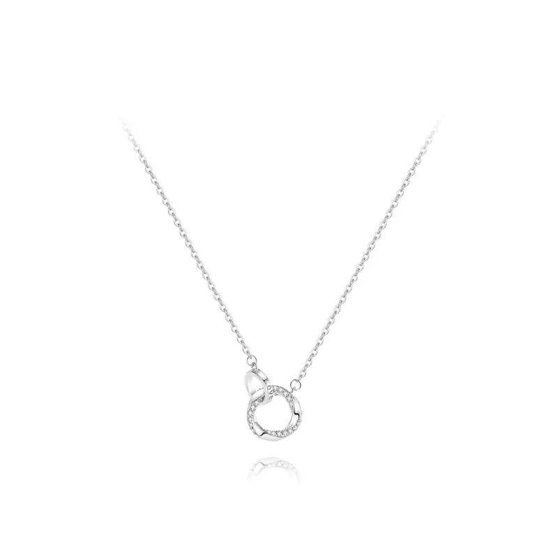BLANK IN BLANK Sterling Silver Necklaces Women's Birthday Bestie Couple Gift For Girl-10