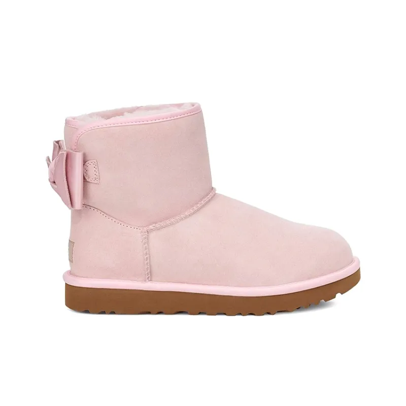 UGG Satin Bow Mini 'Pink' Women's-1