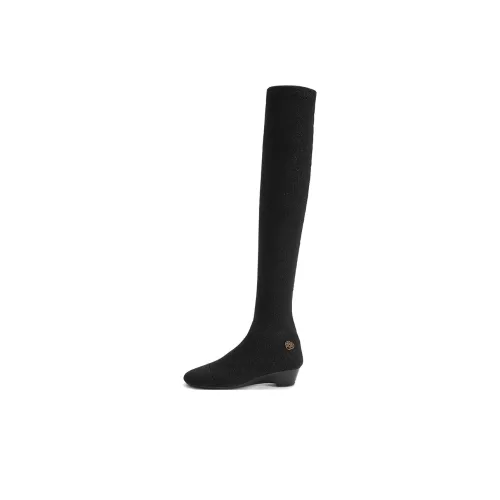 MALOVE MZ Mz Boot Heart Of Love Over-the-knee Boots Women's Black